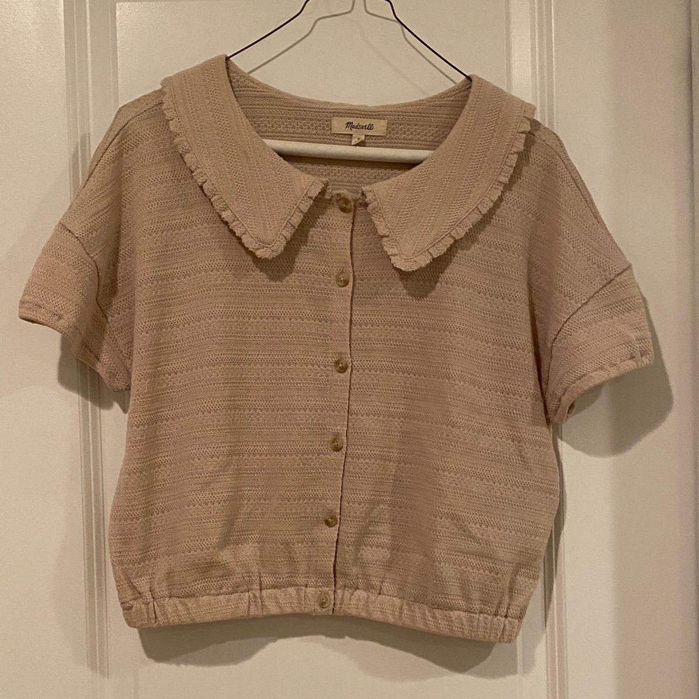 Madewell Cream Knit Sweater